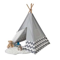 Cort mare copii Kidkraft Gri stil indian - DELUXE PLAY TEEPEE - Grey Cort mare copii Kidkraft Gri stil indian - DELUXE PLAY TEEPEE - Grey
